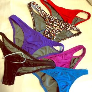 All Brazilian cut bottoms size Large